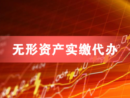 雷州无形资产实缴资本代办